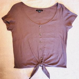 ♡ Blouse With Tummy-Tie ♡